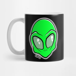 Green Alien Mug